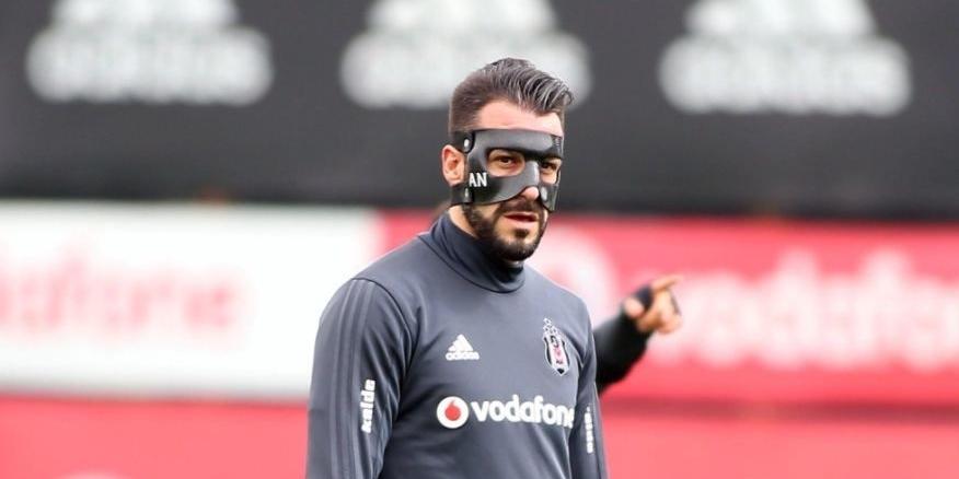 'Zorro', Beşiktaş antrenmanında