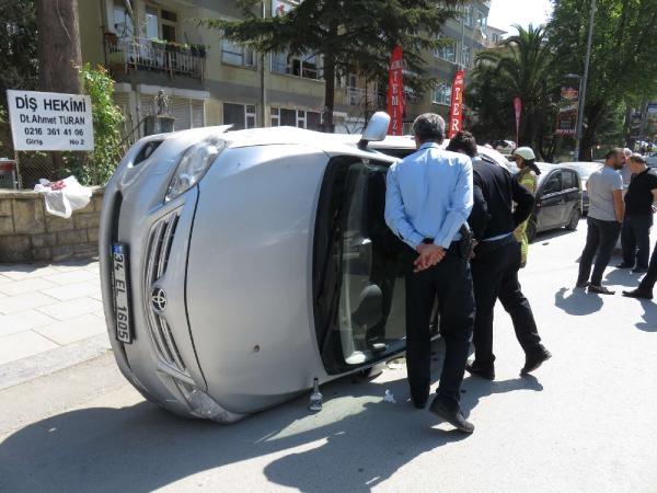 Kadıköy'de trafik kazası