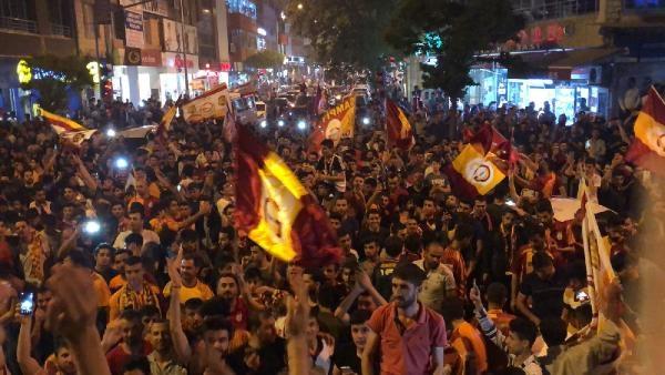 Adıyaman'da Galatasaray coşkusu