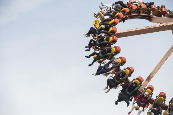 Bayramda lunaparklar doldu