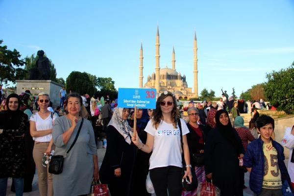 Edirne'ye Ramazan'da ziyaretçi akını