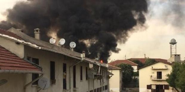 Zeytinburnu'nda fabrika yangını