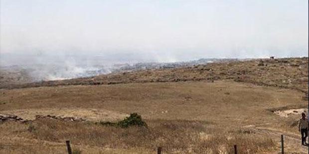 Göbeklitepe'de yangın çıktı