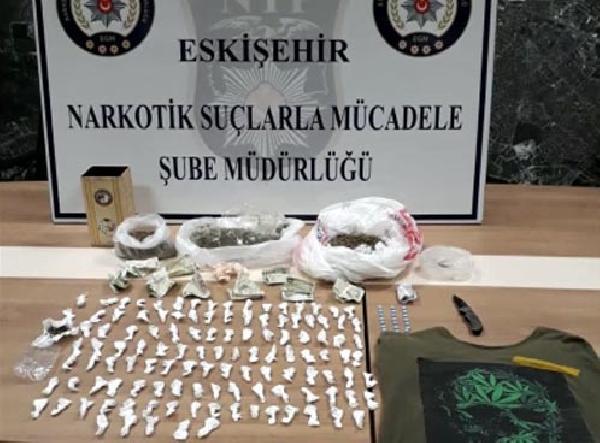 Eskişehir'de uyuşturucu operasyonu