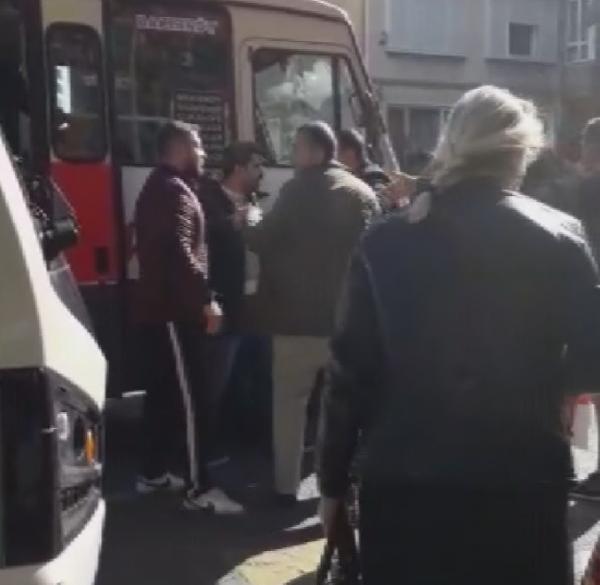 Bakırköy'de minibüsçü dehşeti 