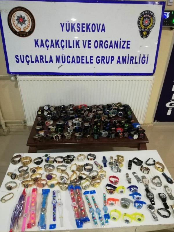 Hakkari'de kaçakçılık operasyonu