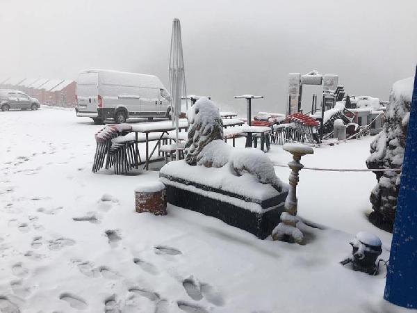 Kartepe beyaza büründü