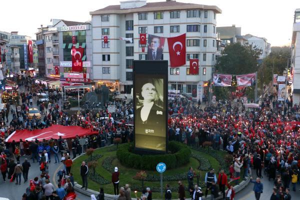 Yalova'da coşkulu yürüyüş