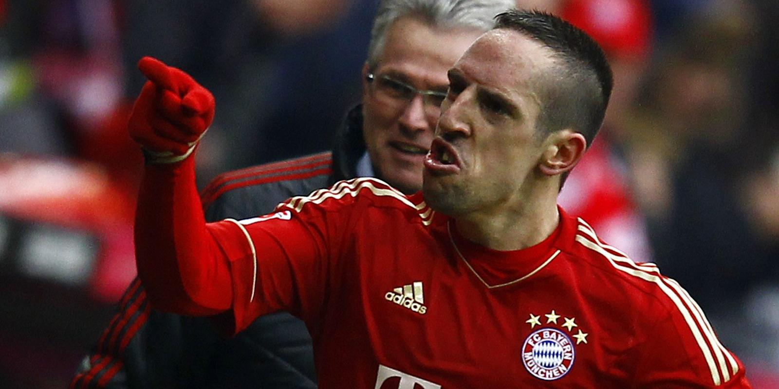 Ribery'den muhabire tokat