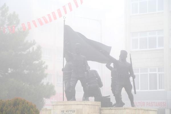 Burdur'da yoğun sis