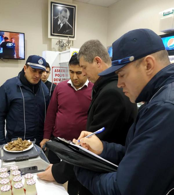 Edirne'de lokantalarda denetim