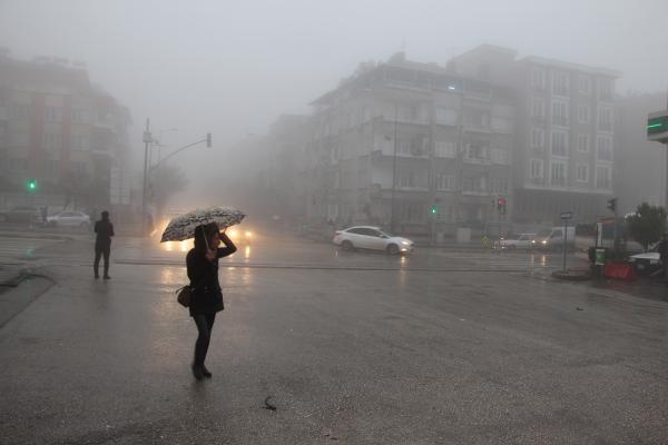 Gaziantep'te yoğun sis