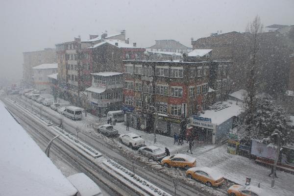 Hakkari'de kar yağışı