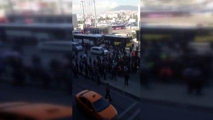 Sabiha Gökçen'de taksici terörü